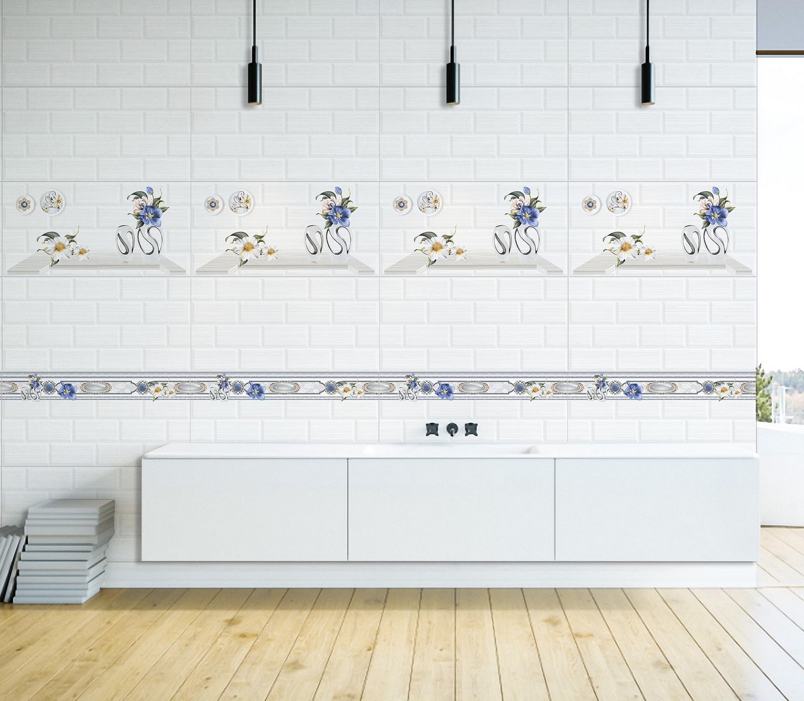 Gạch Ốp tường Ý Mỹ 30x60 F36005 - Ảnh 4