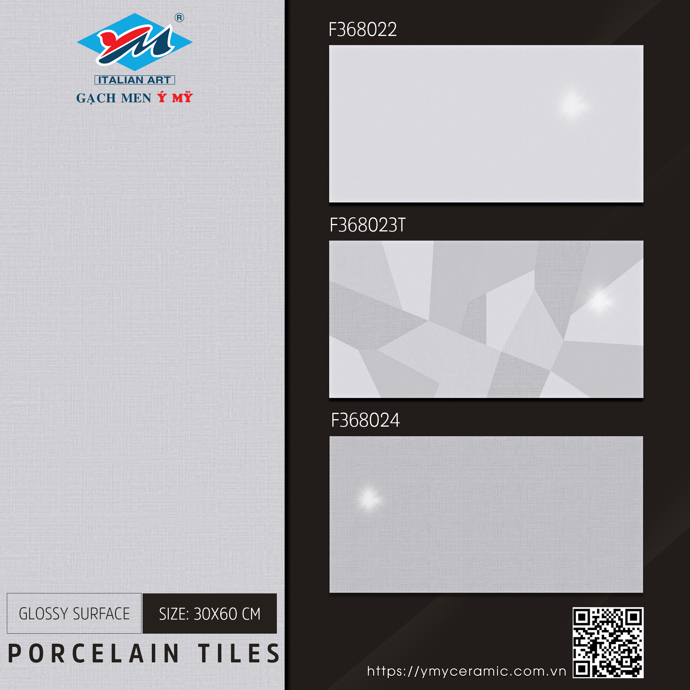 Gạch Ốp tường Ý Mỹ 30x60 F368023T - Ảnh 5