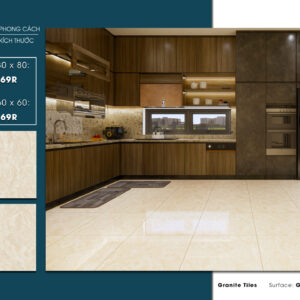 Gạch Lát nền Ý Mỹ 80x80 N88069R