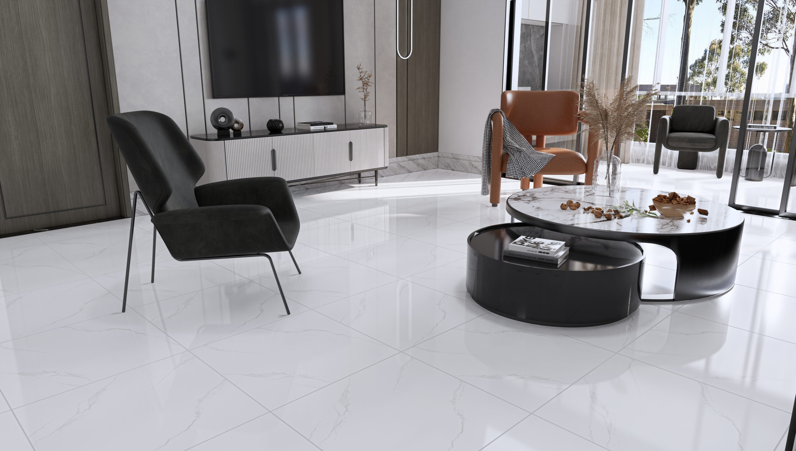 Gạch Lát nền Ý Mỹ 60x60 NK6901 - Ảnh 3