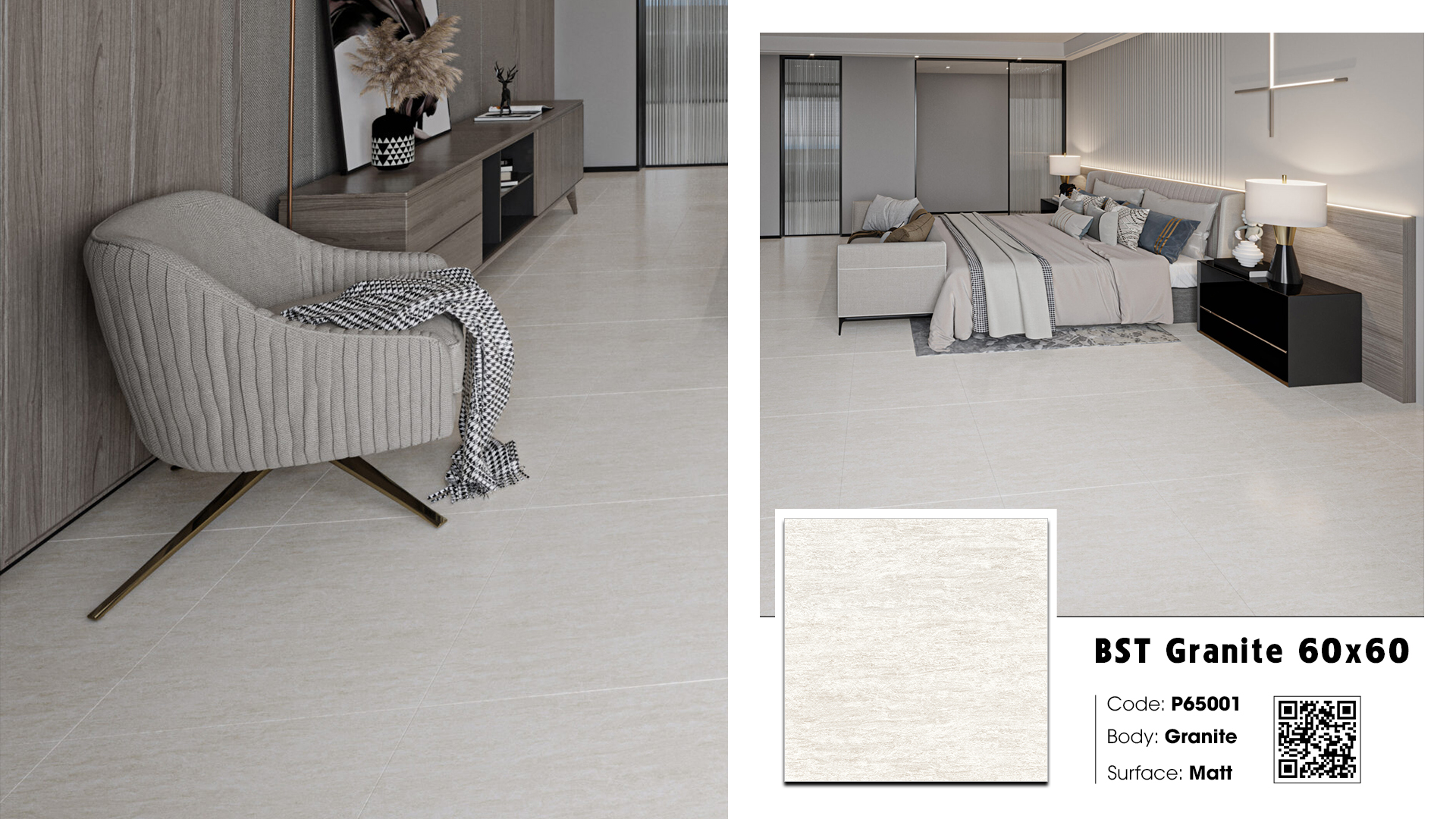 Gạch Lát nền Ý Mỹ 60x60 P65001