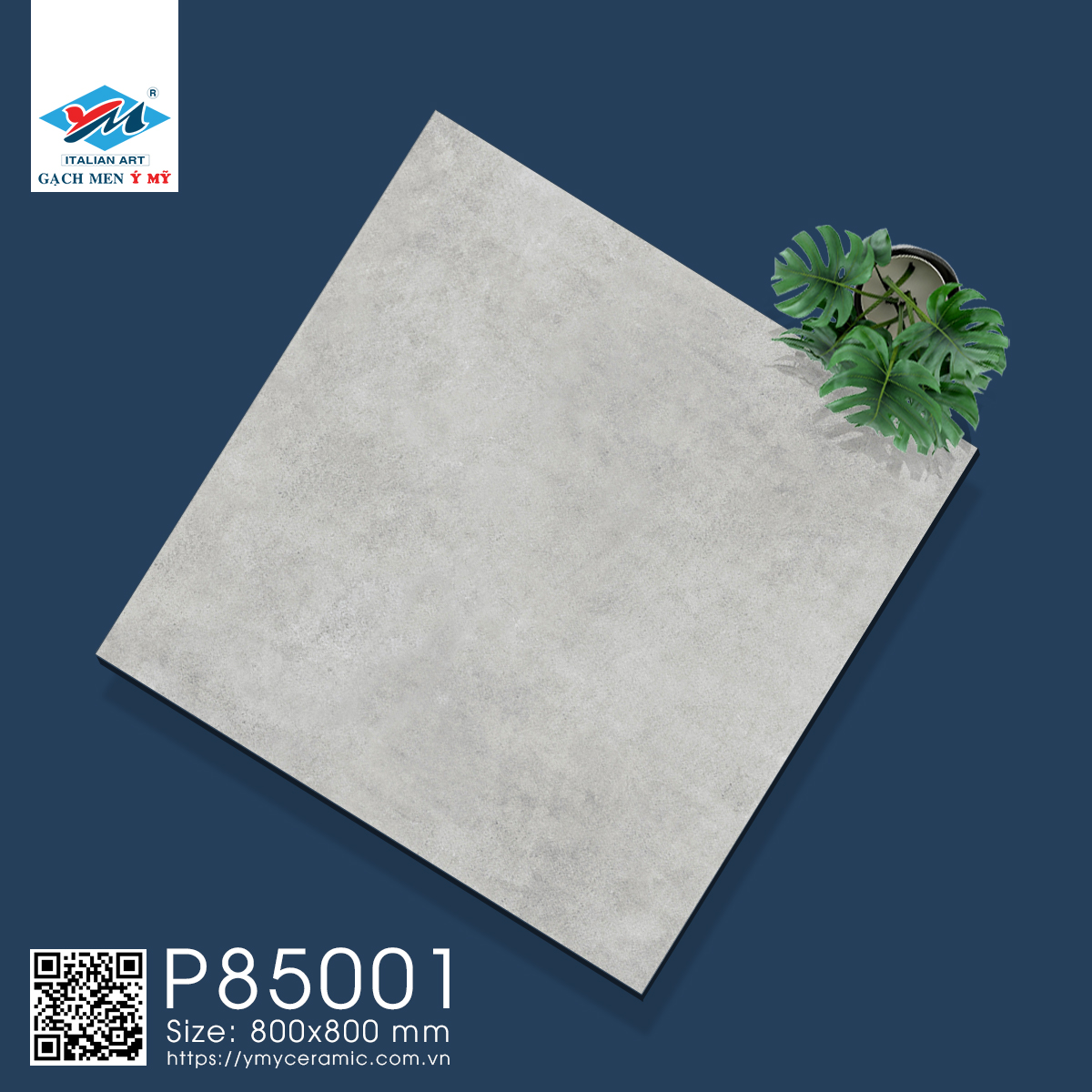 Gạch Lát nền Ý Mỹ 80x80 P85001 - Ảnh 5