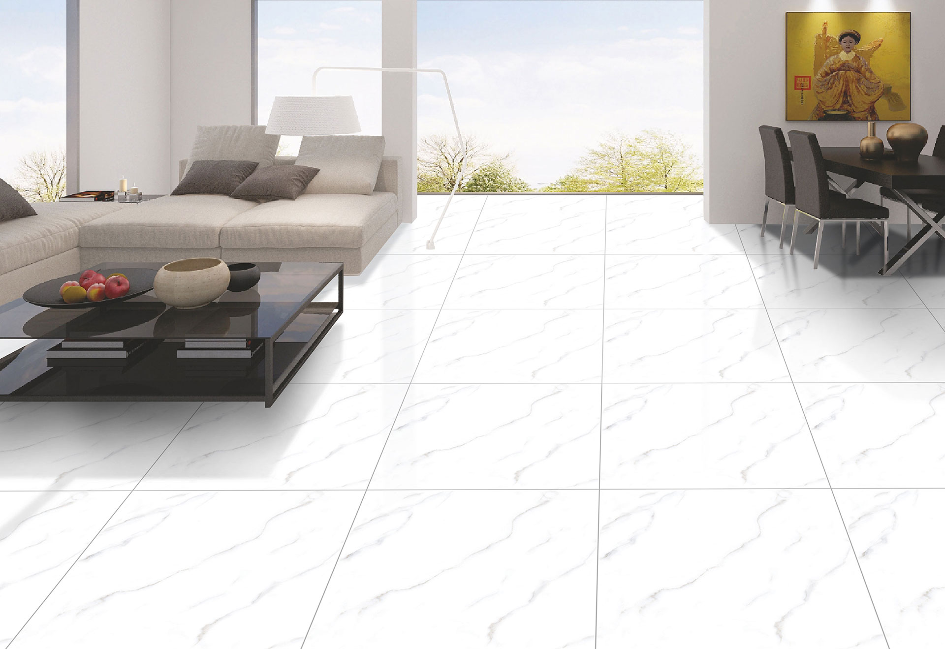 Gạch Lát nền Ý Mỹ 60x60 Y6070 - Ảnh 2