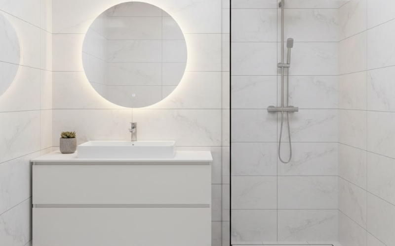 Gạch gốm ốp phòng tắm