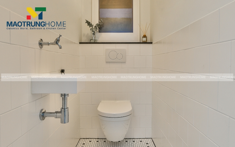 Gạch gốm ốp phòng tắm và nhà vệ sinh