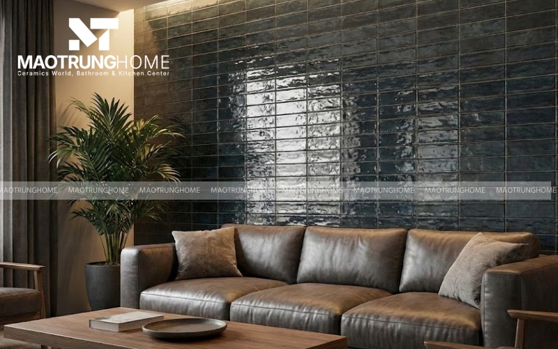 Sự tinh tế của gạch gốm men bán bóng