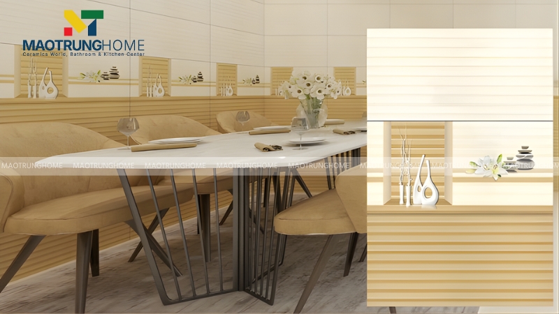 Gạch thẻ mang đến sự linh hoạt trong thiết kế