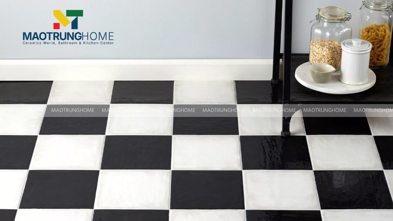 Gạch lát nền hình vuông