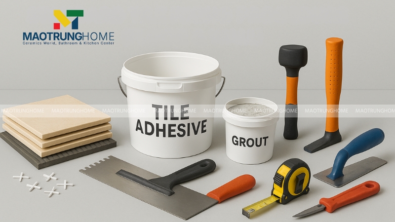 Chuẩn bị vật liệu và dụng cụ