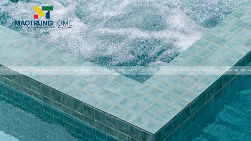 Dòng gạch mosaic gốm men (Mẫu 3)