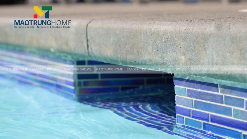 Dòng gạch mosaic gốm men (Mẫu 4)