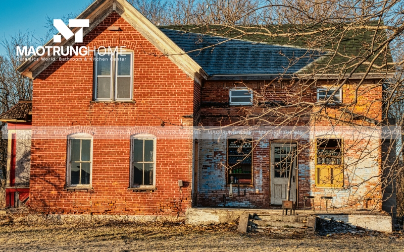 Gạch kích thước vừa và nhỏ cho nhà phố