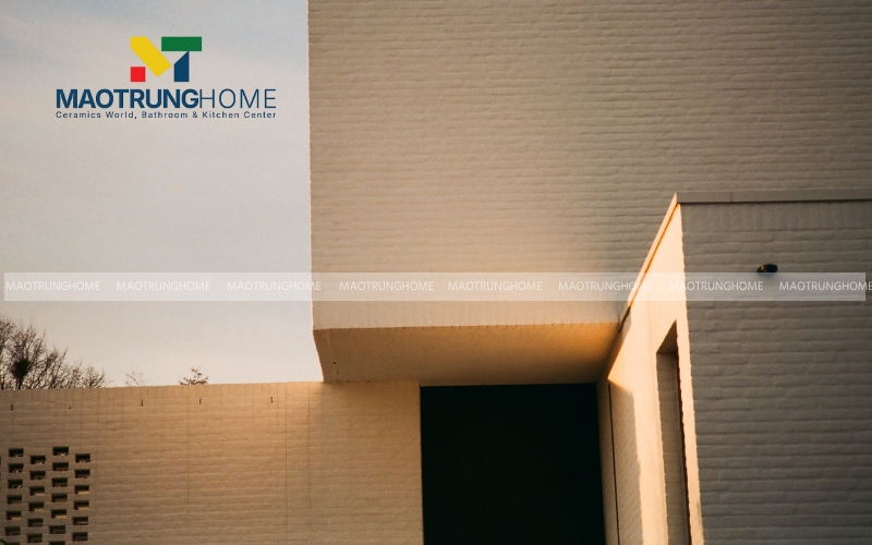 Gạch men nhám sần