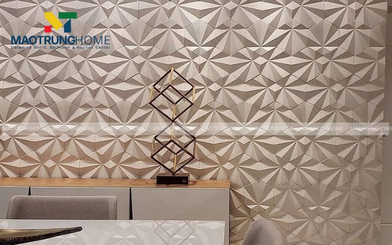 Gạch bê tông 3D lạ mắt