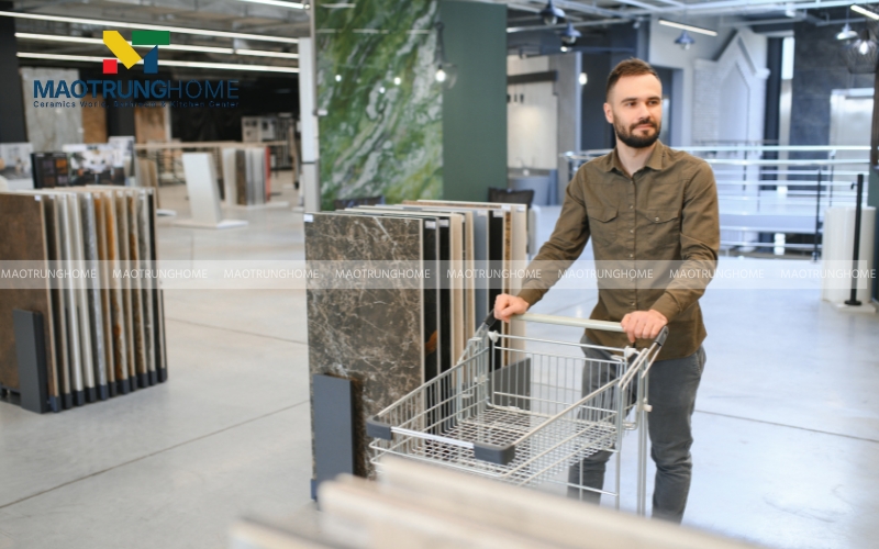 Chọn gạch theo bề mặt men