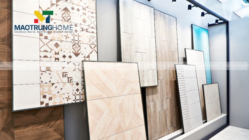 Nên ưu tiên các loại gạch có độ dày vừa phải và trọng lượng nhẹ