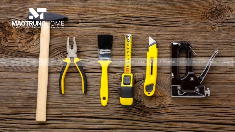 Chuẩn bị vật tư và dụng cụ